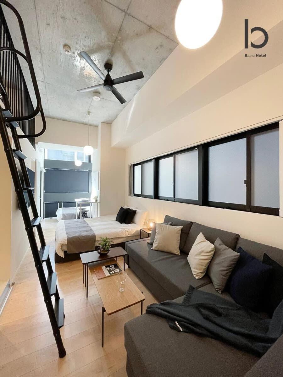 Bhotel Nekoyard - Modern Loft Studio Near Peace Park & City Center Hiroshima Bagian luar foto